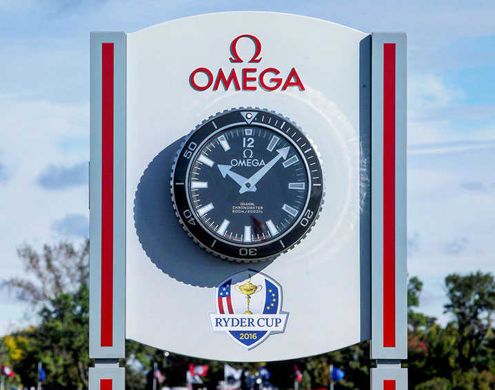 rolex golf clock
