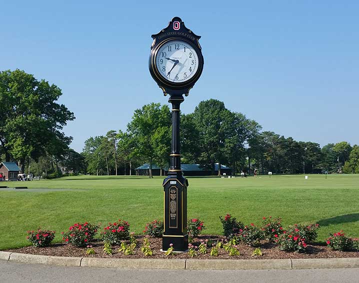 rolex golf course clock